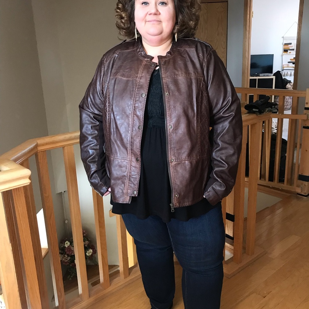 Maurice’s brown jacket